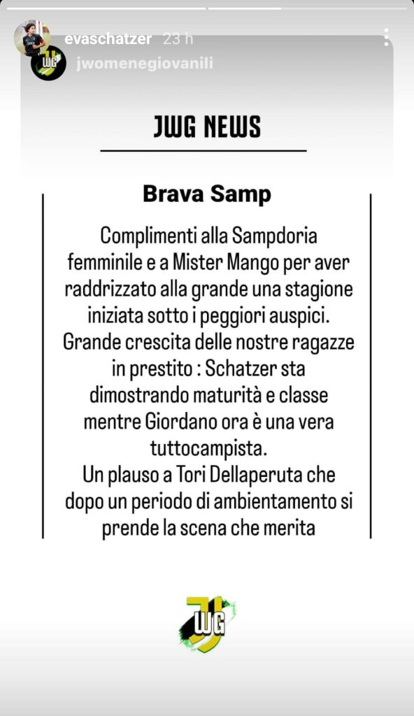 juve samp women