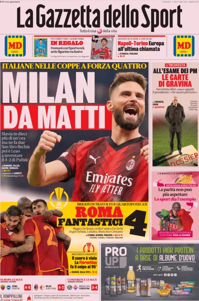 la gazzetta dello sport