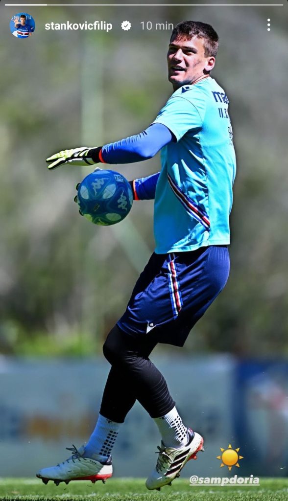 allenamento stankovic