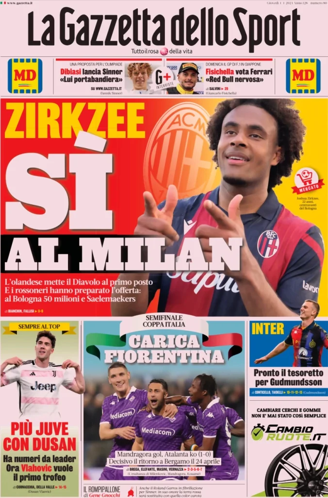 la gazzetta dello sport