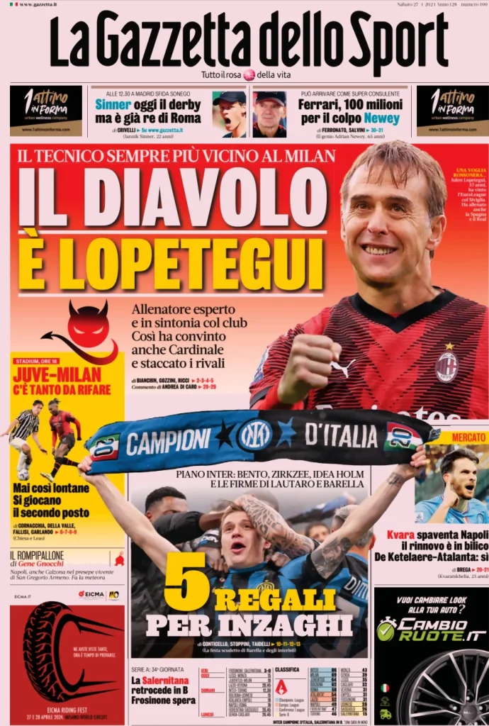 la gazzetta dello sport