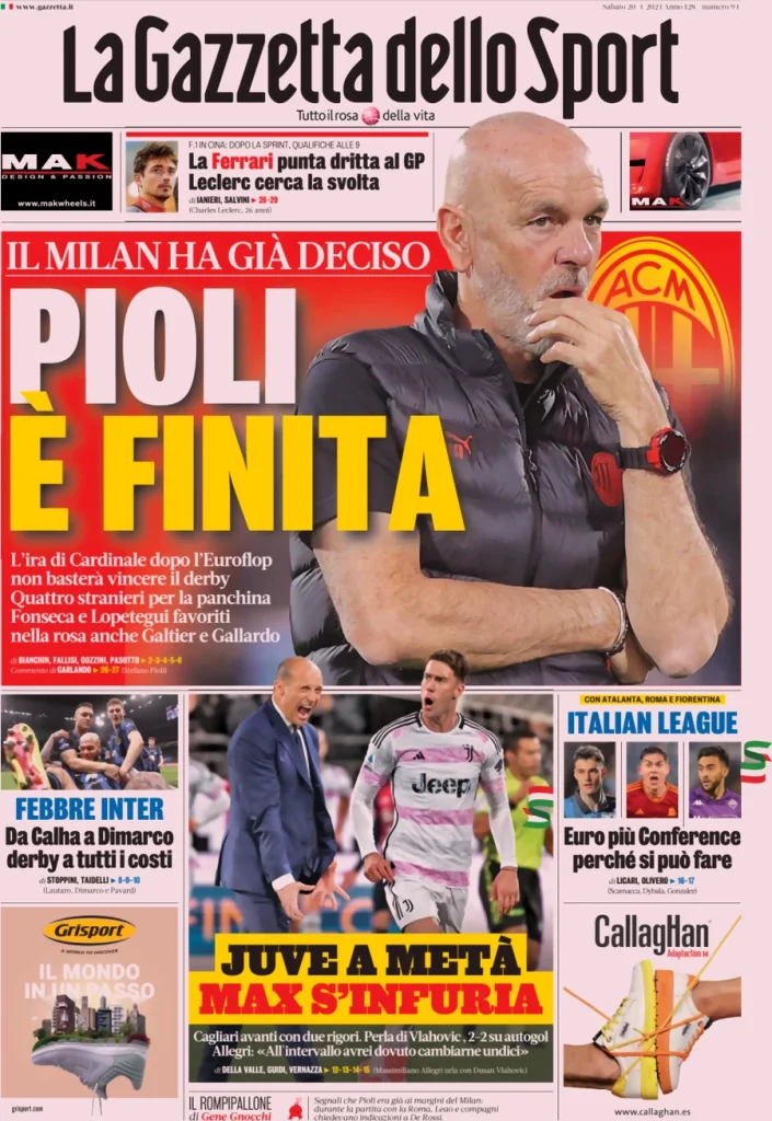 la gazzetta dello sport