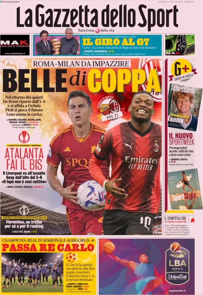 la gazzetta dello sport