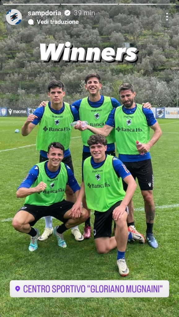 winner allenamento