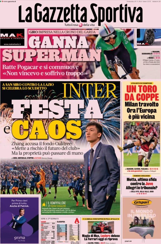 Rassegna stampa Sampdoria: prime pagine quotidiani sportivi - 19 maggio 2024 29 image