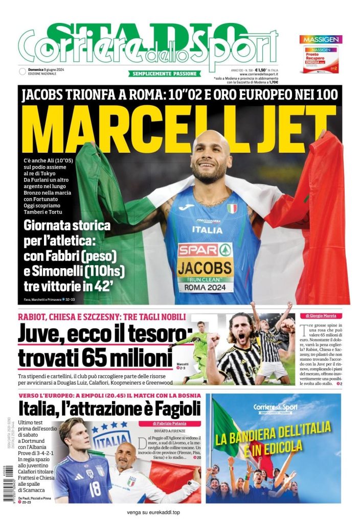 Rassegna stampa Sampdoria: prime pagine quotidiani sportivi - 9 giugno 2024 28 corsport