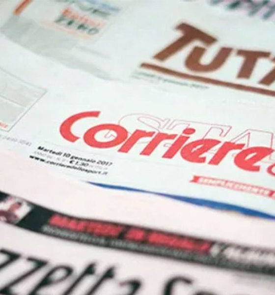 prime pagine nuovo formato x rassegna stampa sampdoria