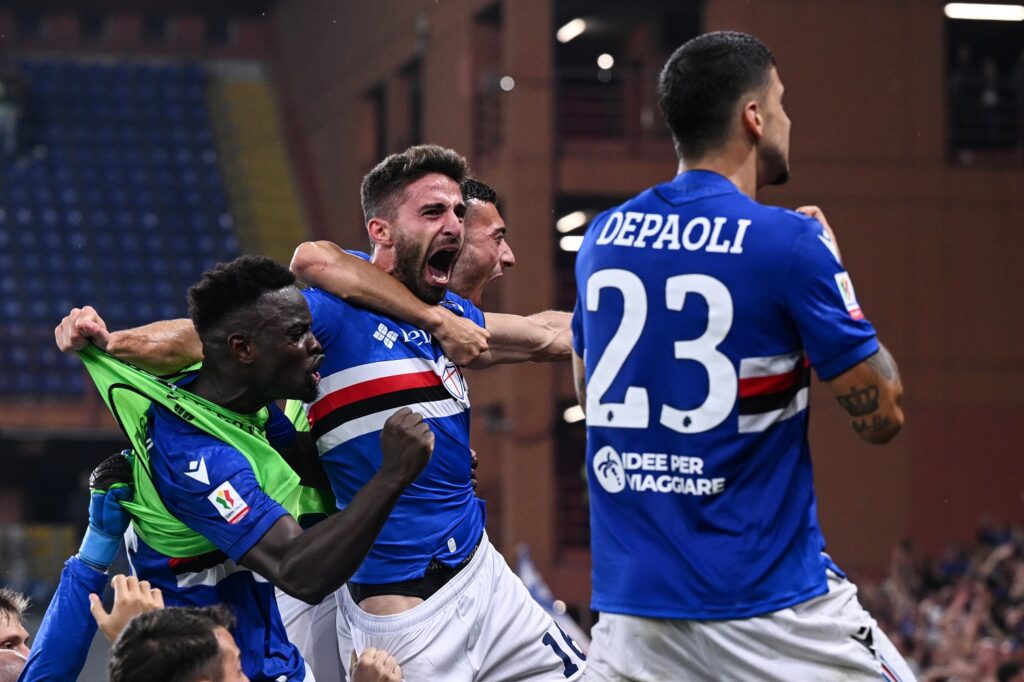 Genoa-Sampdoria, le immagini della vittoria blucerchiata - FOTO 1 borini esultanza