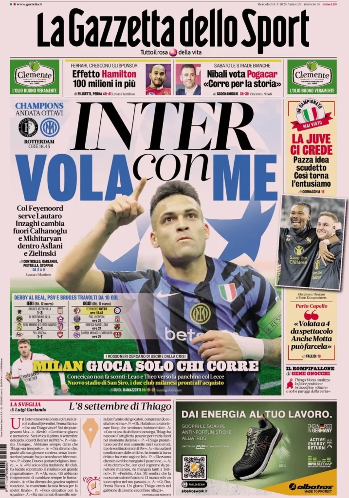 la gazzetta dello sport 031513668