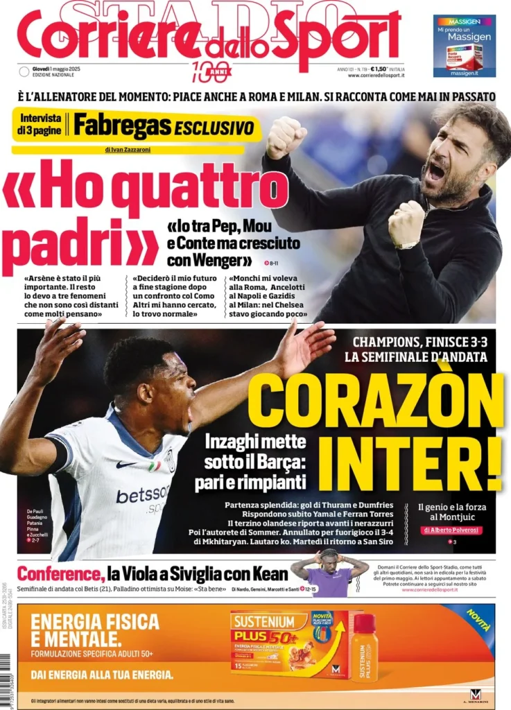 corriere dello sport 1 maggio