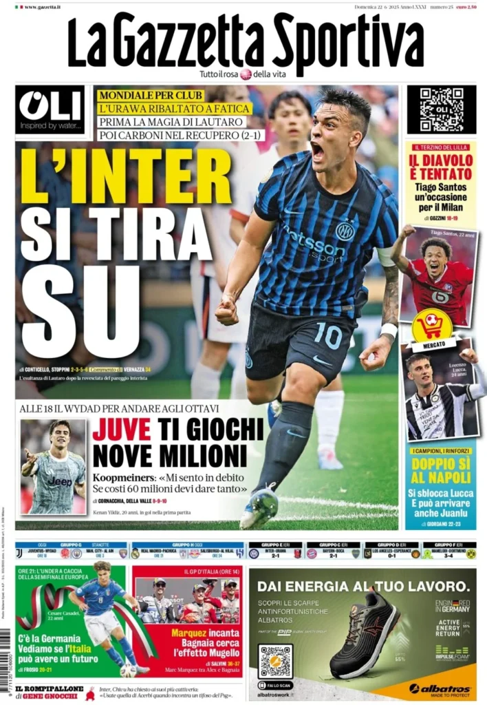 la gazzetta dello sport 014513934