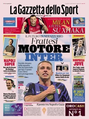 Rassegna stampa Sampdoria: prime pagine quotidiani sportivi - 13 giugno 2025 29 la gazzetta dello sport 074808185