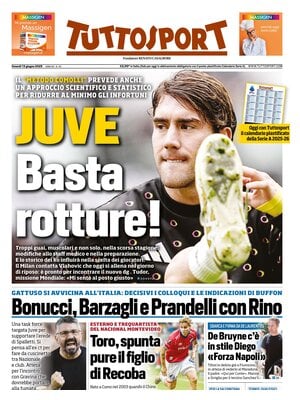 Rassegna stampa Sampdoria: prime pagine quotidiani sportivi - 13 giugno 2025 27 tuttosport 021204959