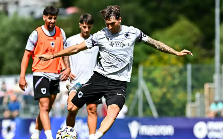 Allenamento Sampdoria