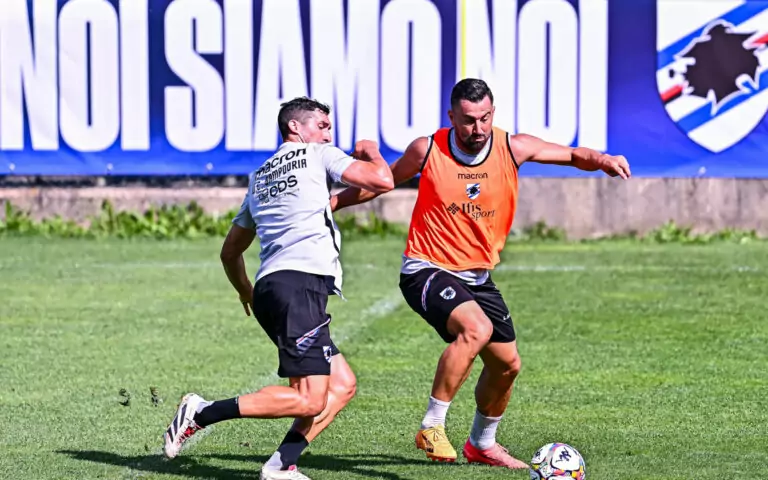Sampdoria, Massimo Coda parzialmente in gruppo: le ultime sulle condizioni dell'attaccante 26 Coda