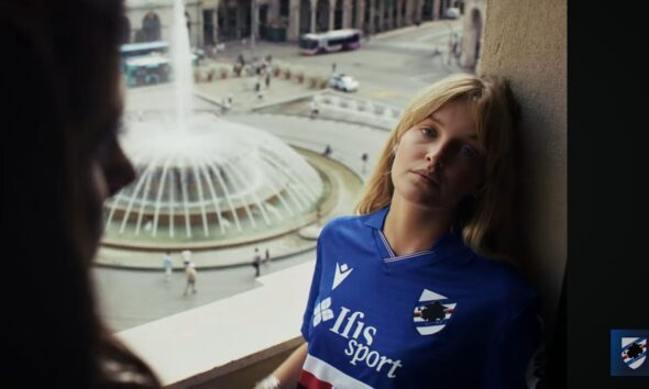 Prima maglia Sampdoria stagione 2025 2026 e1752826503256