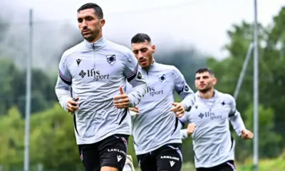 Ritiro Sampdoria Allenamento