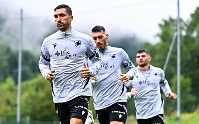 Ritiro Sampdoria Allenamento