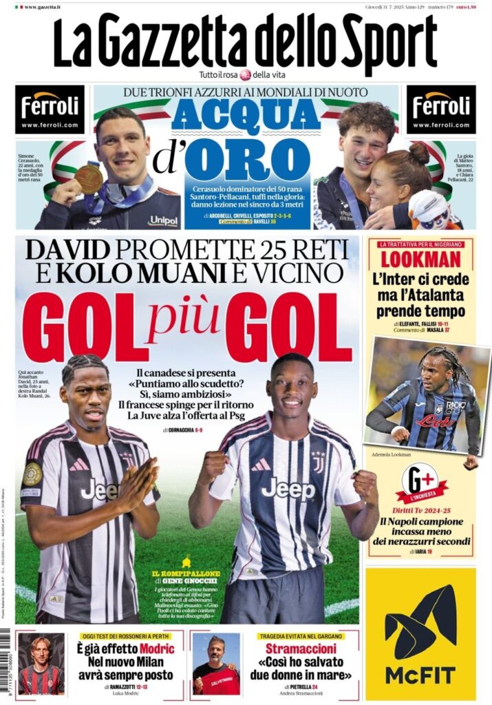 la gazzetta dello sport 014512323
