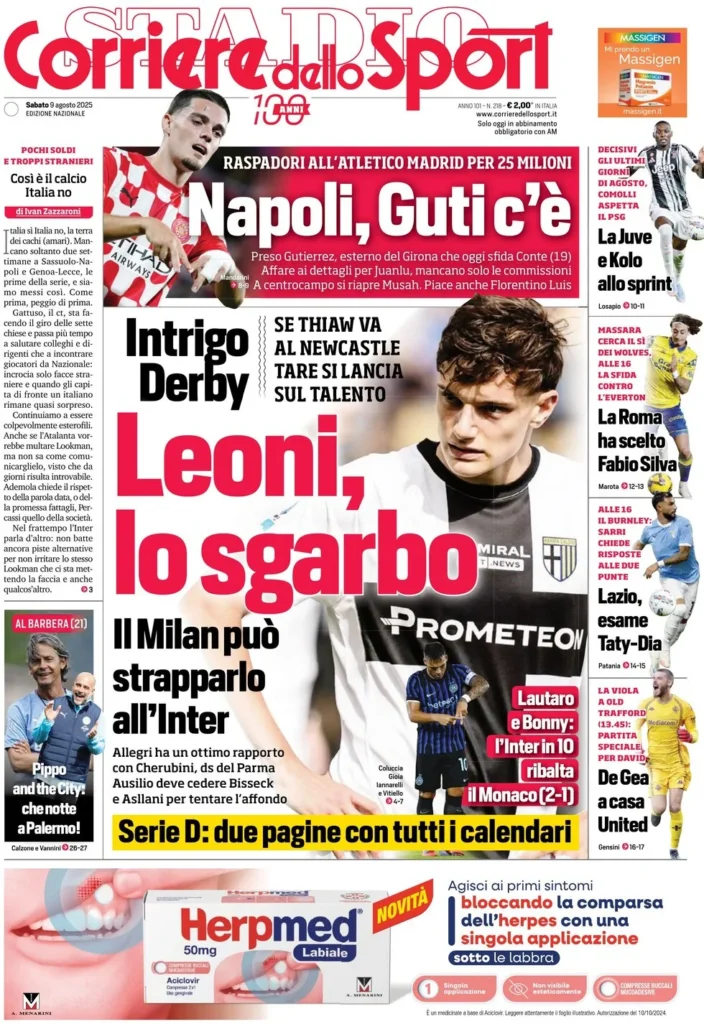 corriere dello sport 021206886