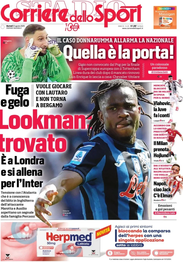 corriere dello sport 070819245