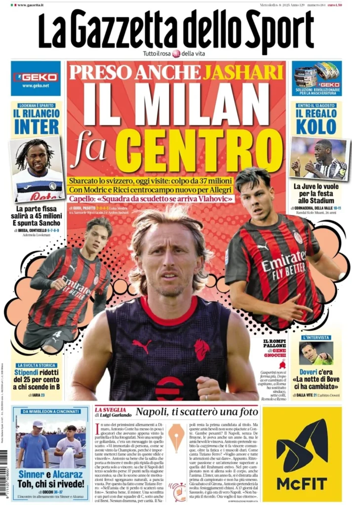 la gazzetta dello sport 013012400