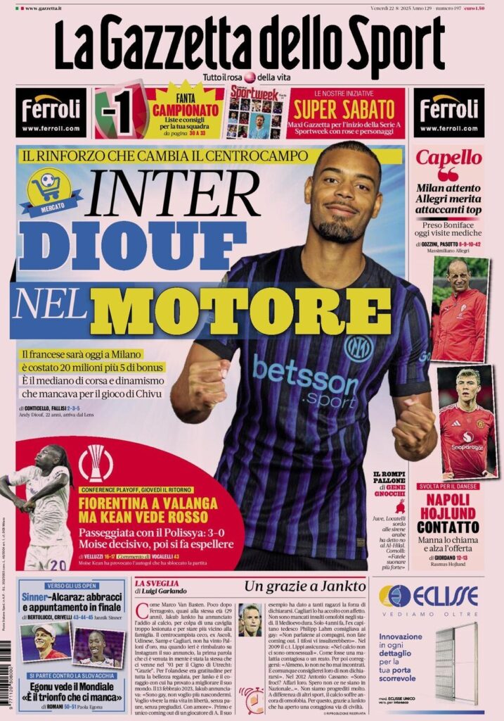 la gazzetta dello sport 061450267