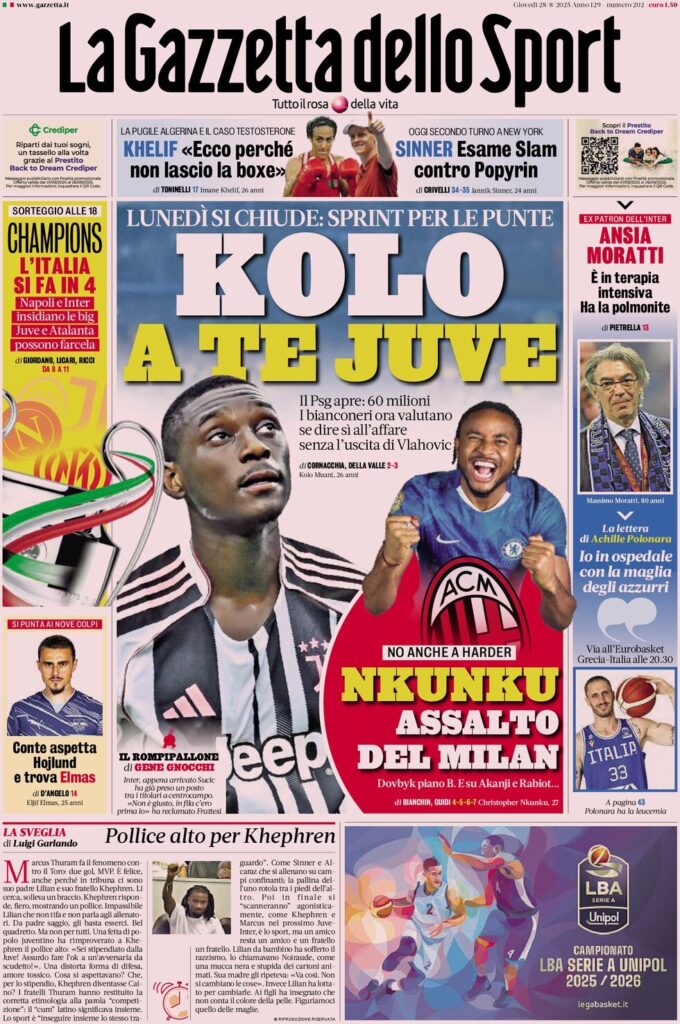 la gazzetta dello sport 062807433