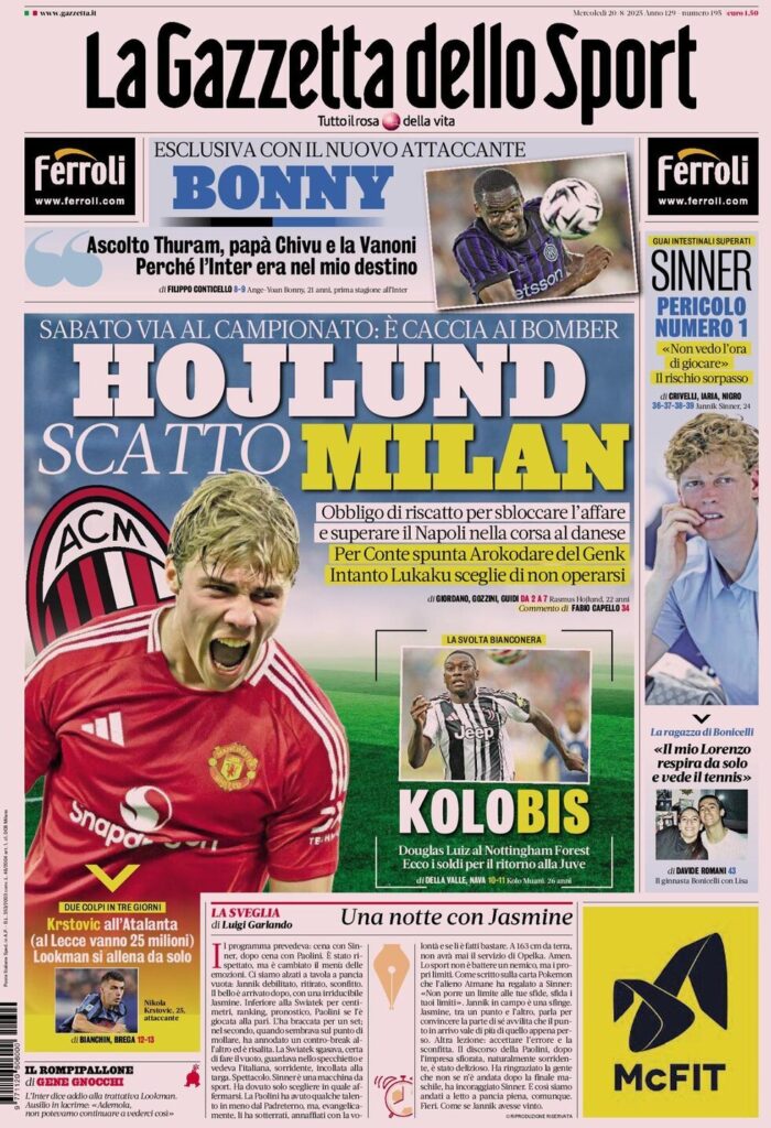 la gazzetta dello sport 065342350