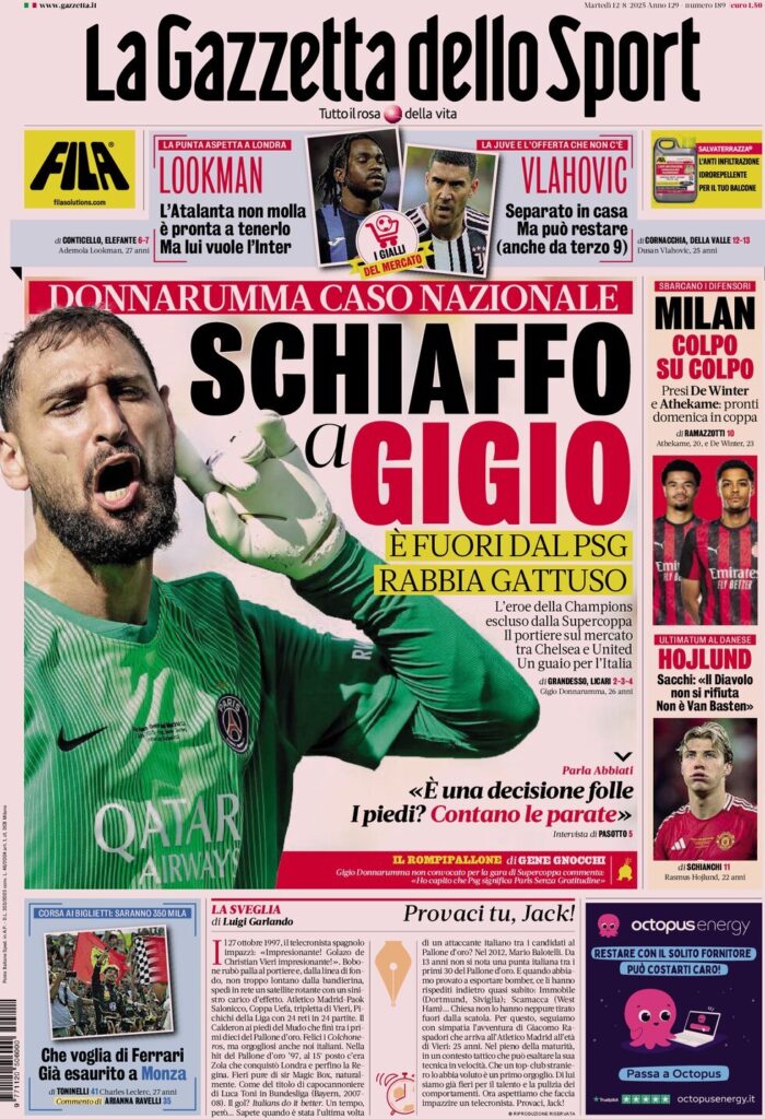 la gazzetta dello sport 070809293