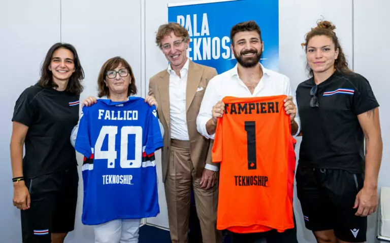Sampdoria Women, Palmieri: «Ringraziamo Teknoship per la partnership. Campionato? Un’opportunità nuova per fare del nostro meglio» 26 2025 09 19 SampdoriaWomen Teknoship Pres 0002 768x480 1