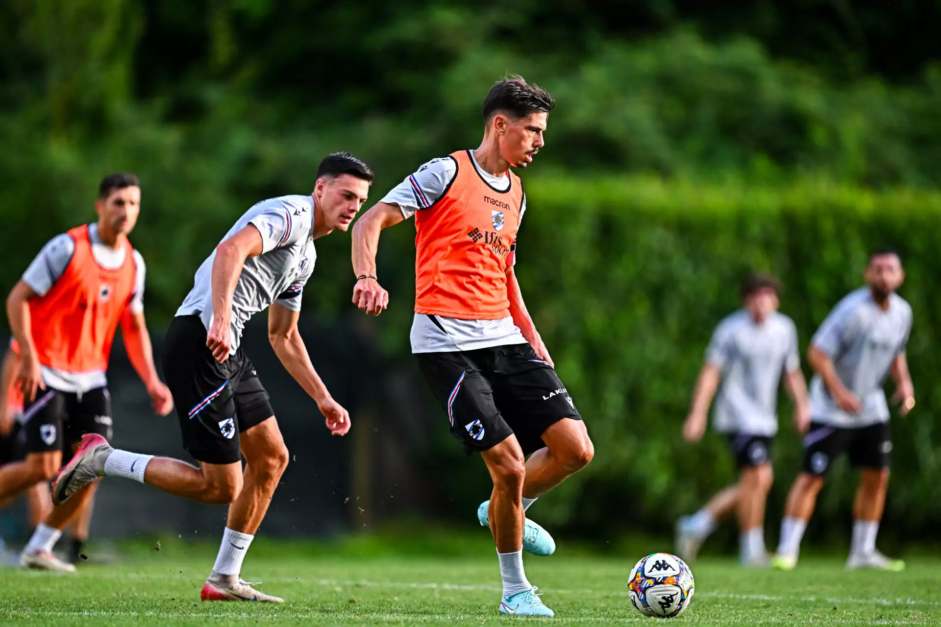Hadzikadunic Cuni Allenamento Sampdoria