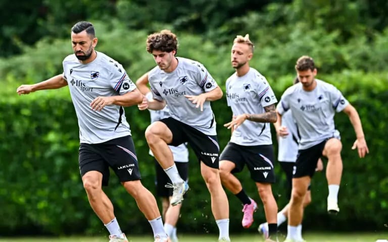 Allenamento Sampdoria