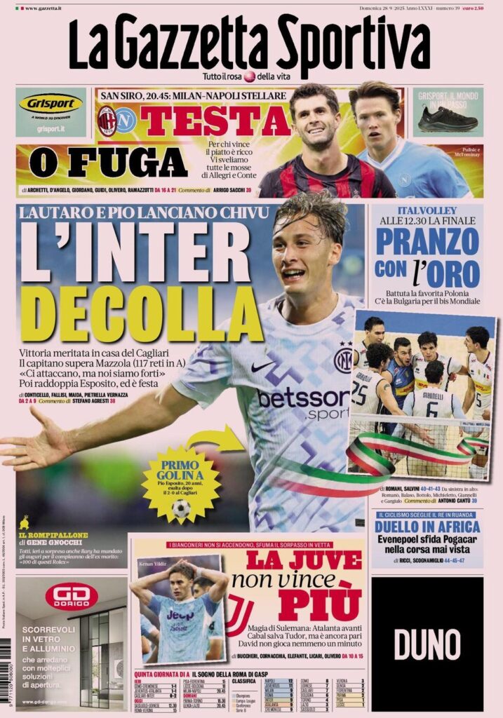 la gazzetta dello sport 020013mpe