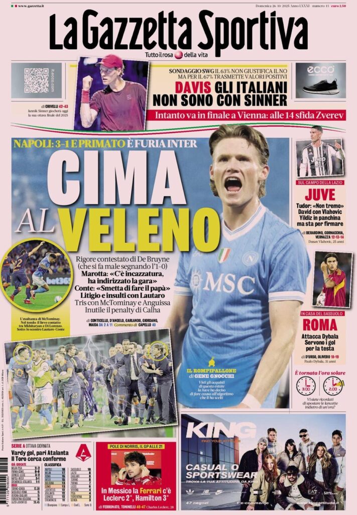 la gazzetta dello sport 020015h5c