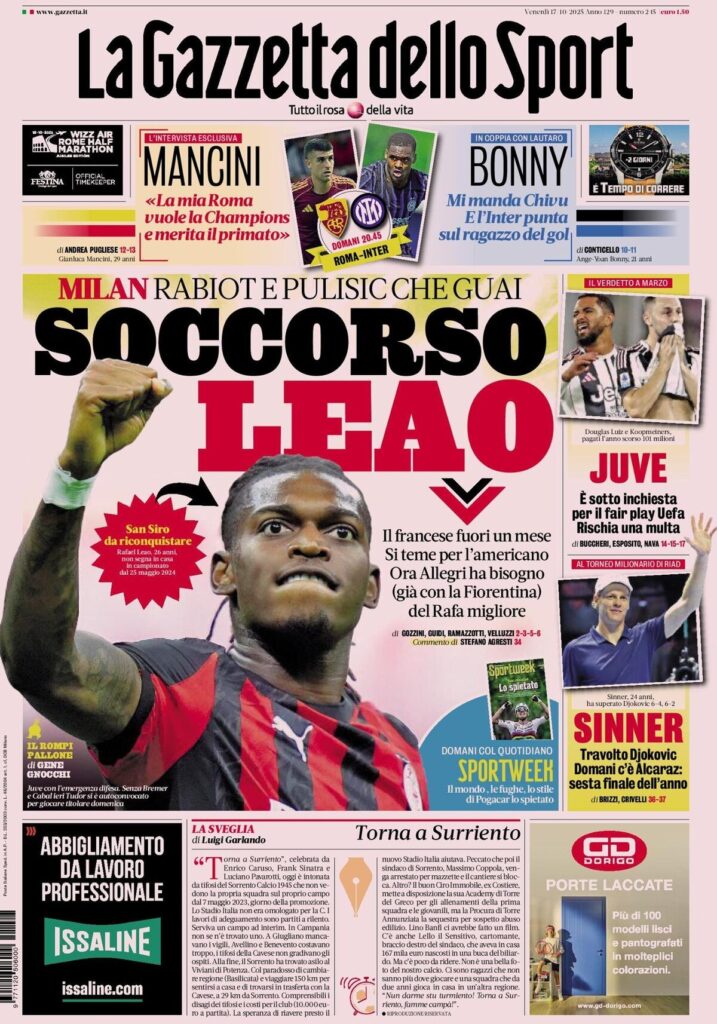 la gazzetta dello sport 0315124ed