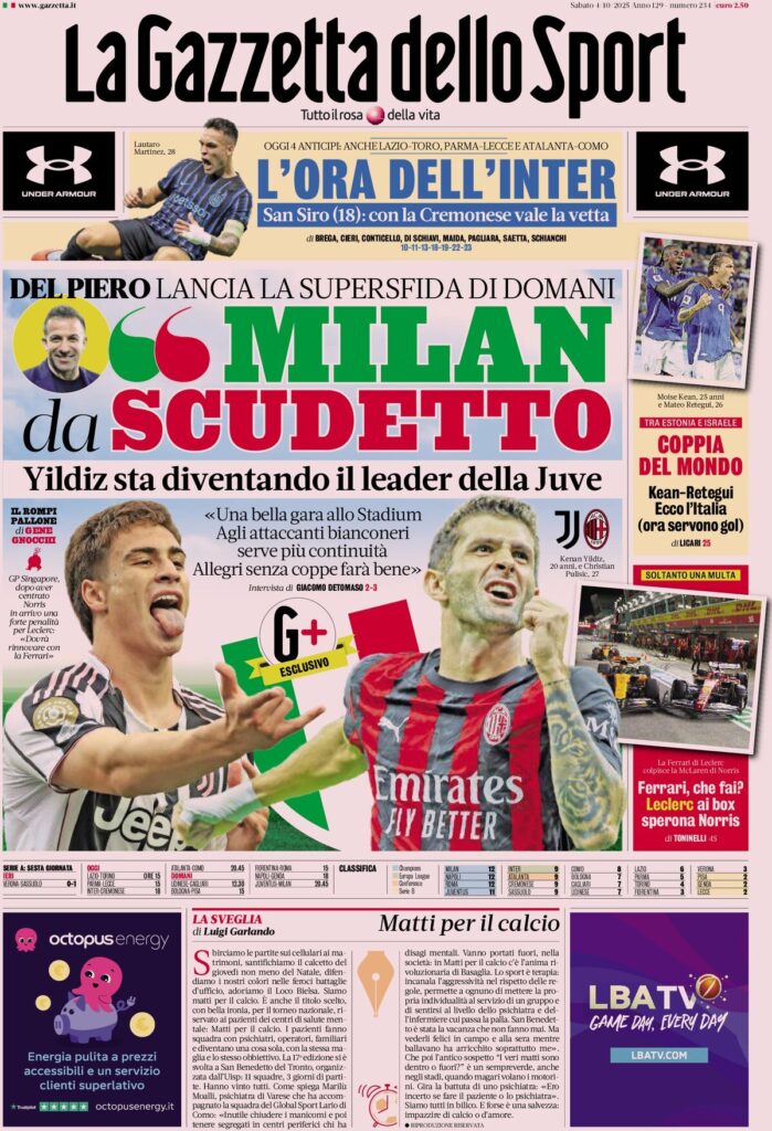 la gazzetta dello sport 070944t8z
