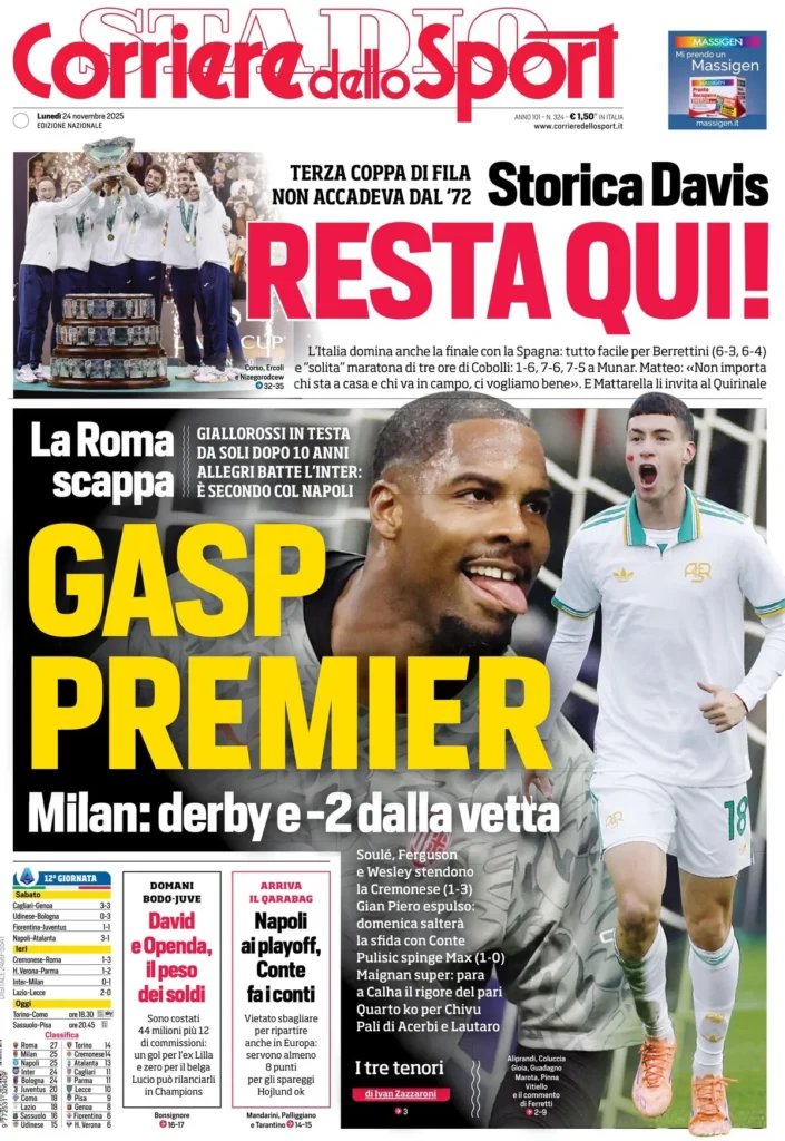 corriere dello sport 021208oco 1