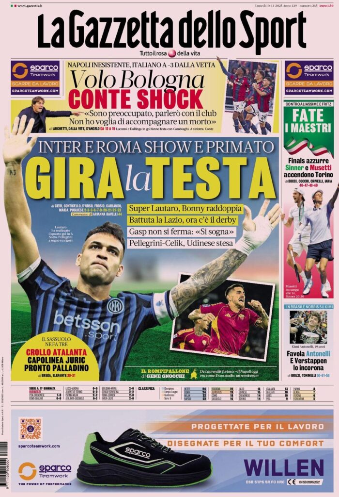 la gazzetta dello sport 020012gx0