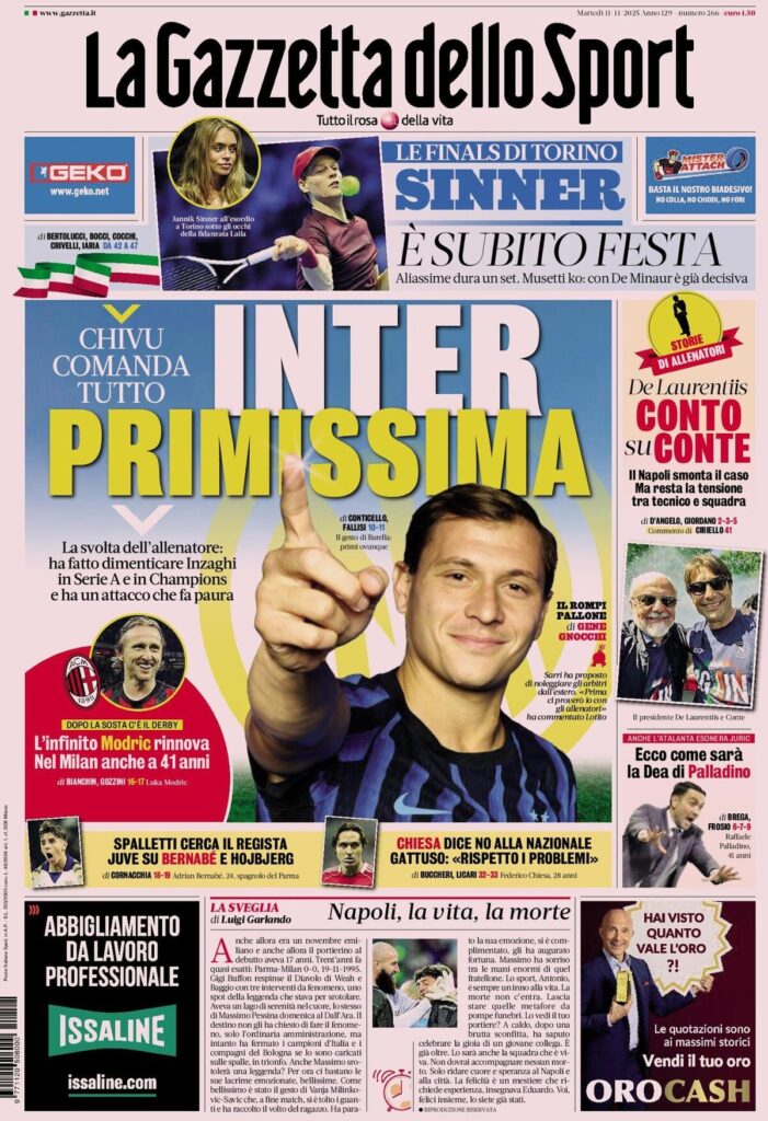la gazzetta dello sport 020013951