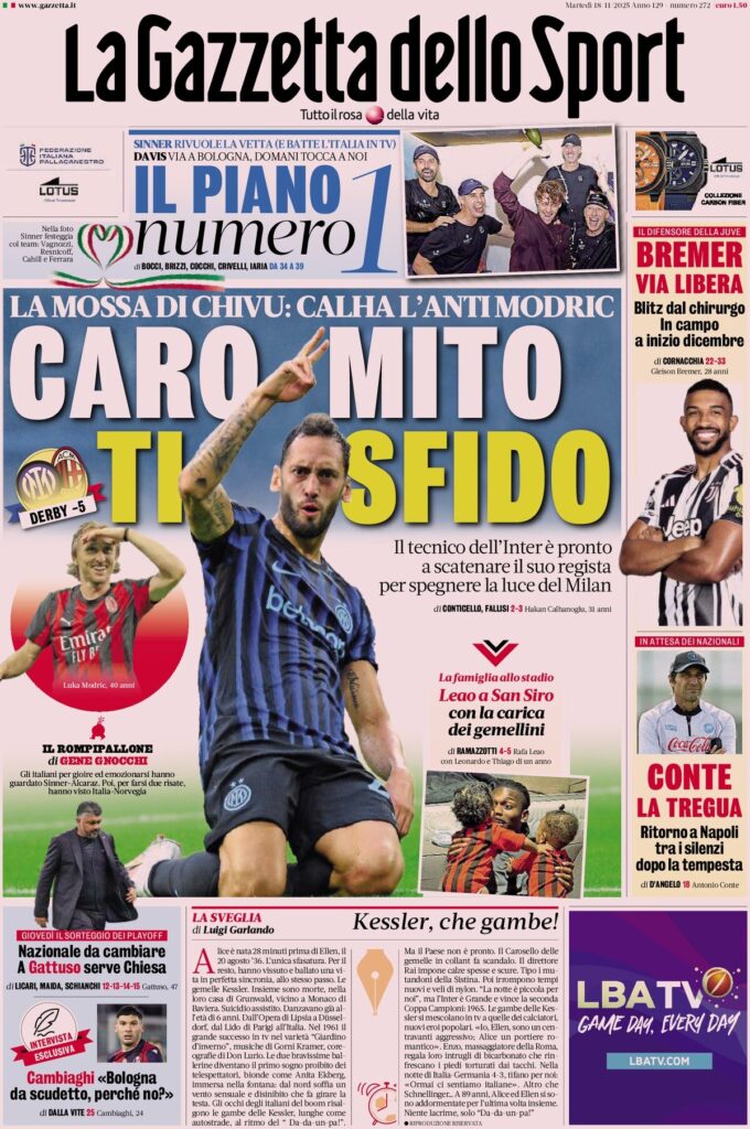 la gazzetta dello sport 06280681j