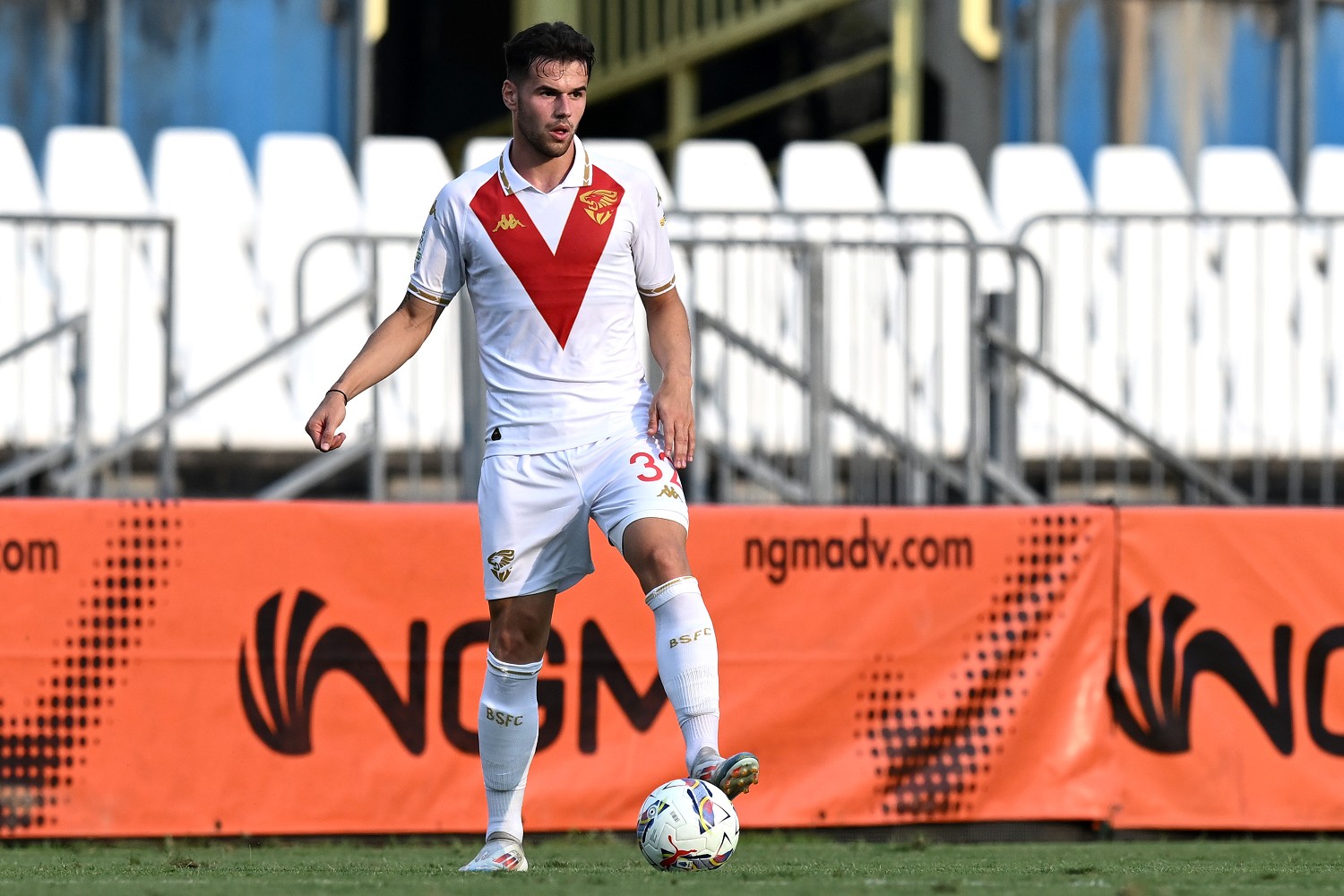 Conferenza stampa Papetti: «Penalizzati un po' dall'arbitraggio. Buon atteggiamento nonostante il risultato al Marassi» 26 Image Photo794428