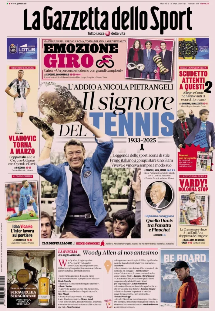 la gazzetta dello sport 060411k9f