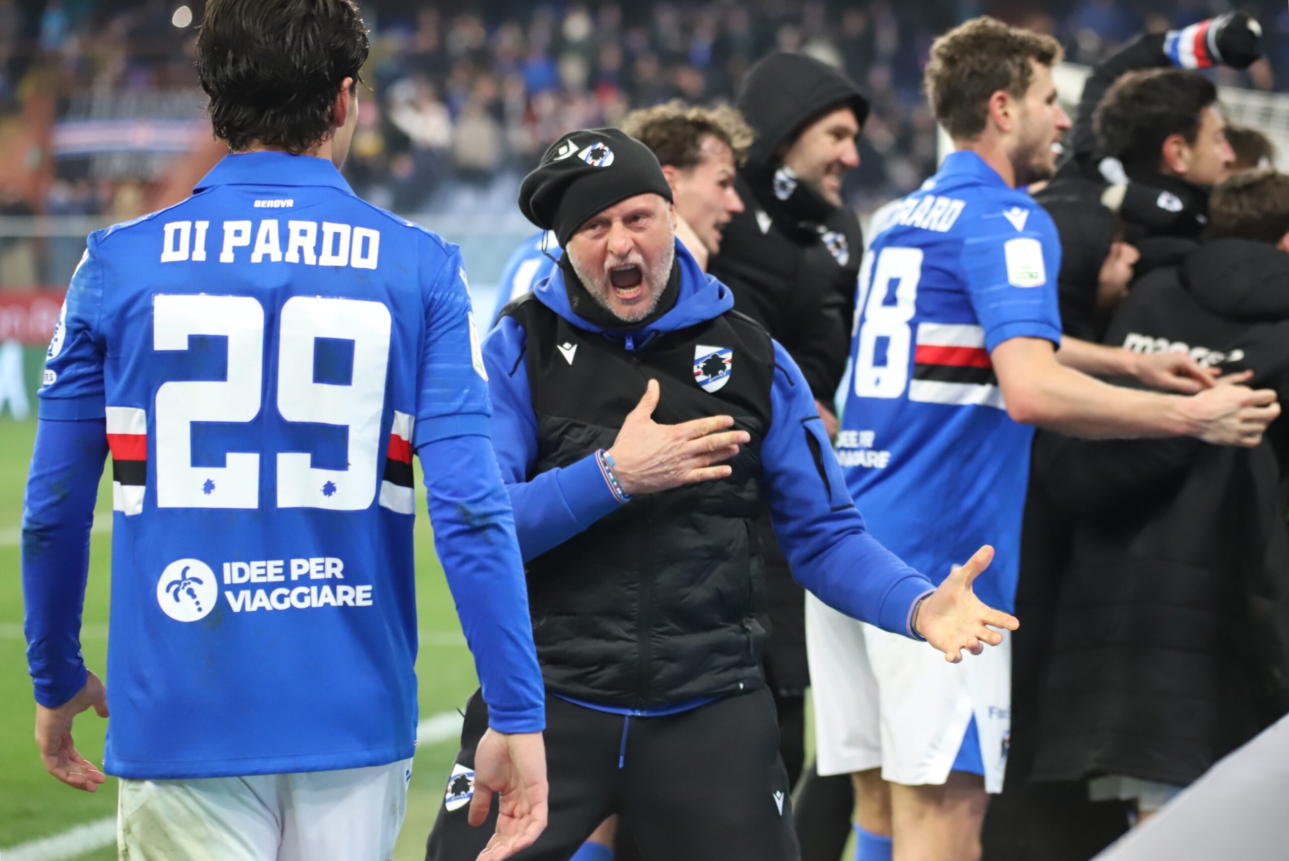 Sampdoria, la Lombardo cam rivela tutta la passione del tecnico - VIDEO 26 FotoSportmedia 283714 scaled