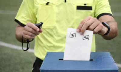 Il referendum fa saltare le partite di campionato: arbitri tutti impegnati ai seggi elettorali 29 Arbitri impegnati al referendum come scrutatori