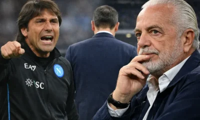 La coppia è scoppiata: Conte resta, l'altro se ne va. Lo ha deciso De Laurentiis 31 Conte resta, De Laurentiis fa fuori Manna