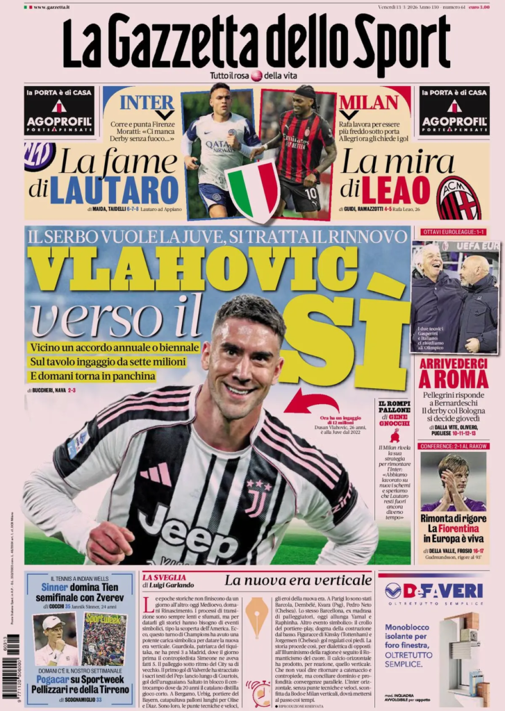 Rassegna stampa Sampdoria: prime pagine quotidiani sportivi - 13 marzo 2026 28 image 11