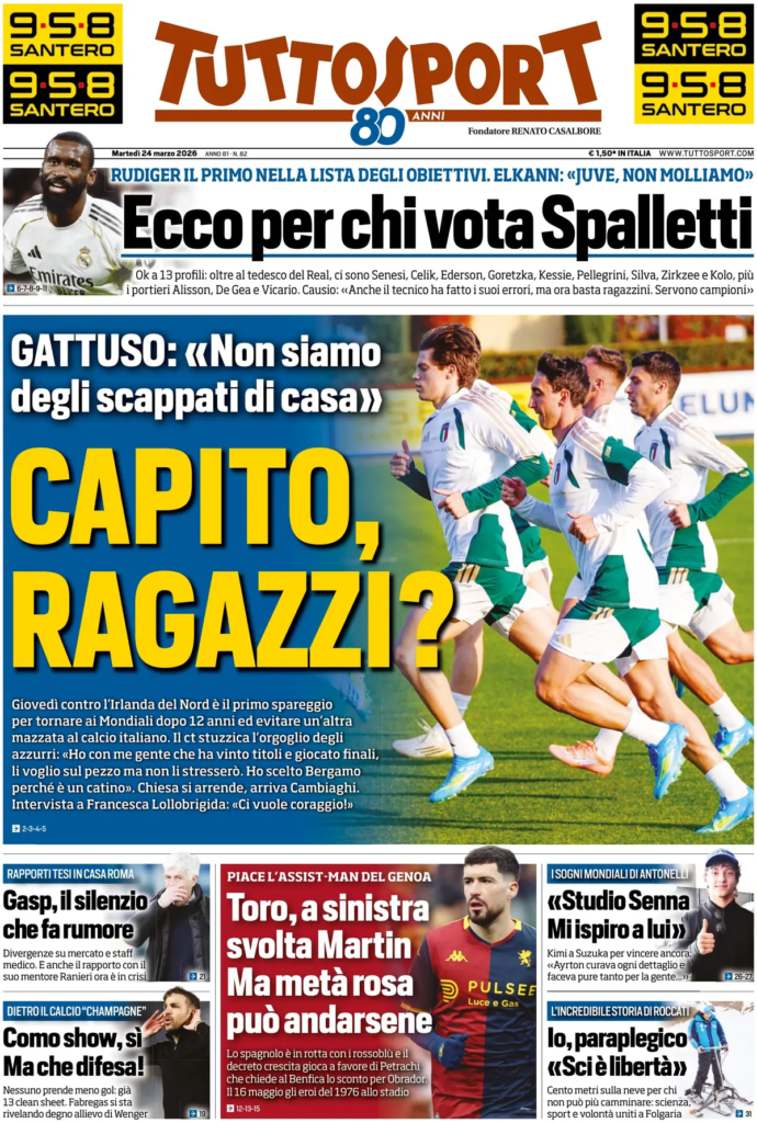 Rassegna stampa Sampdoria: prime pagine quotidiani sportivi - 24 marzo 2026 29 image 25