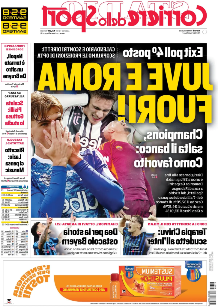 Rassegna stampa Sampdoria: prime pagine quotidiani sportivi - 10 marzo 2026 28 image 8