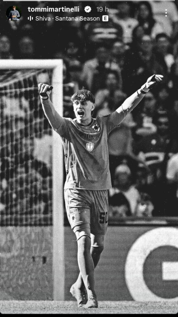 Martinelli chiama la Sampdoria: indizio social sul futuro e intreccio con De Gea 27 WhatsApp Image 2026 05 31 at 17.33.52